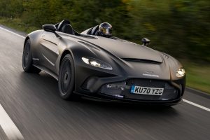 El nuevo Aston Martin V12 Speedster comienza el programa de pruebas final