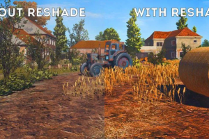 con y sin ReShade