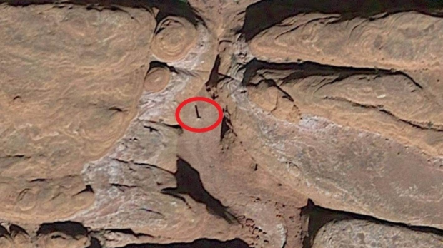 Las imágenes de satélite ayudaron a las personas curiosas a identificar la ubicación del monolito.