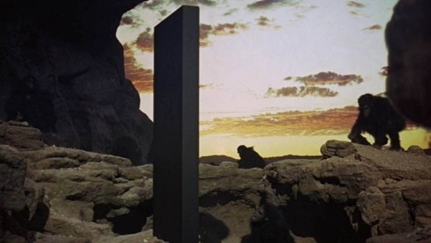 El monolito icónico en 2001: una odisea del espacio.