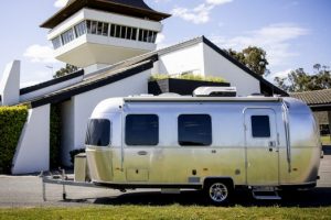 Mitchelton Estate, Nagambie ofrece alojamiento Airstream RV