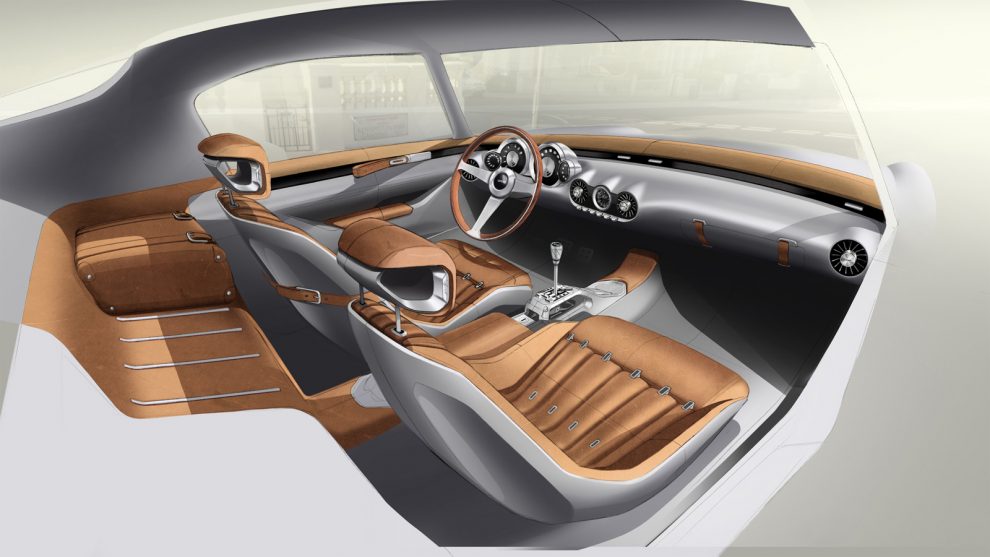 GTO Engineering Squalo: la empresa británica revela los bocetos del interior