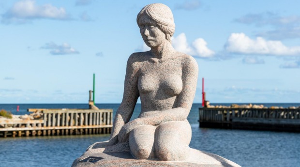 La Sirenita, Copenhague: La segunda estatua de sirena danesa causa revuelo en la fila de derechos de autor