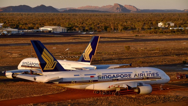 Dos Airbus A380 de Singapore Airlines almacenados en Asia Pacific Airline Storage ya han abandonado las instalaciones.