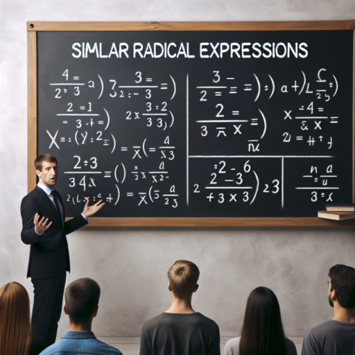 expresiones radicales semejantes
