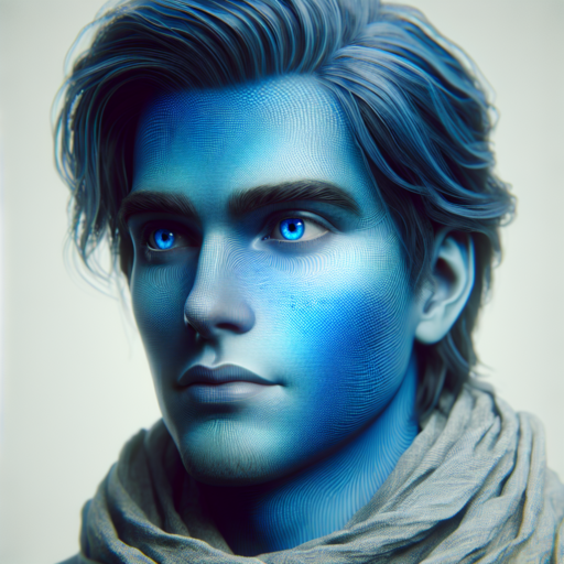 personaje de blue