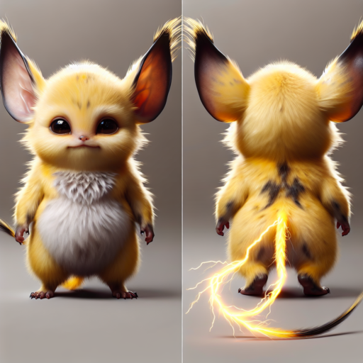 personaje de pikachu