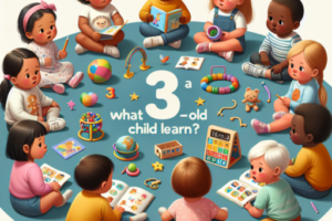 ¿Qué es lo que debe aprender un niño de 3 años?