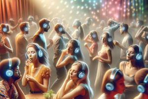 ¿Cómo es una fiesta silenciosa?
