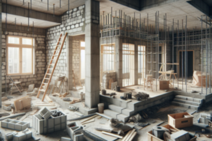 ¿Cómo se ve una casa en obra gris?
