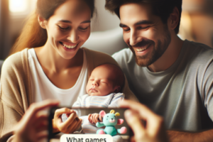 ¿Qué juegos hacer con un recién nacido?