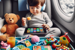 ¿Cómo entretener a un niño de 2 años en un viaje largo?