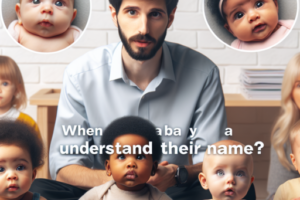 ¿Cuando un bebé entiende por su nombre?