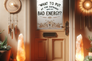 ¿Qué poner en la entrada de la casa para la mala energía?